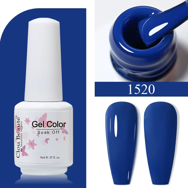 8ML Gel Polish Varnish Hema/Tpo Free Series 180-Colors New Arrivals Hot Sale Glitter Red Nails Art Base Top Coat
