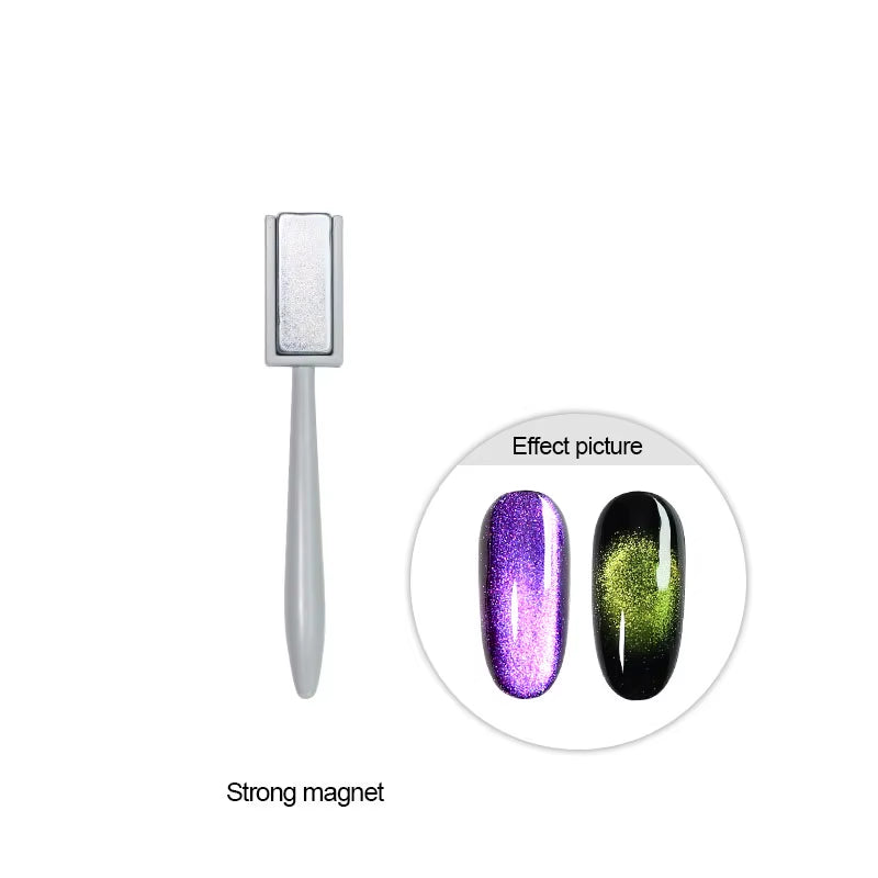 Red Green Glitter Cat Eye Nail Gel Magnetic Gel Nail Polish Semi Permanent Soak off UV LED Varnish for Manicure