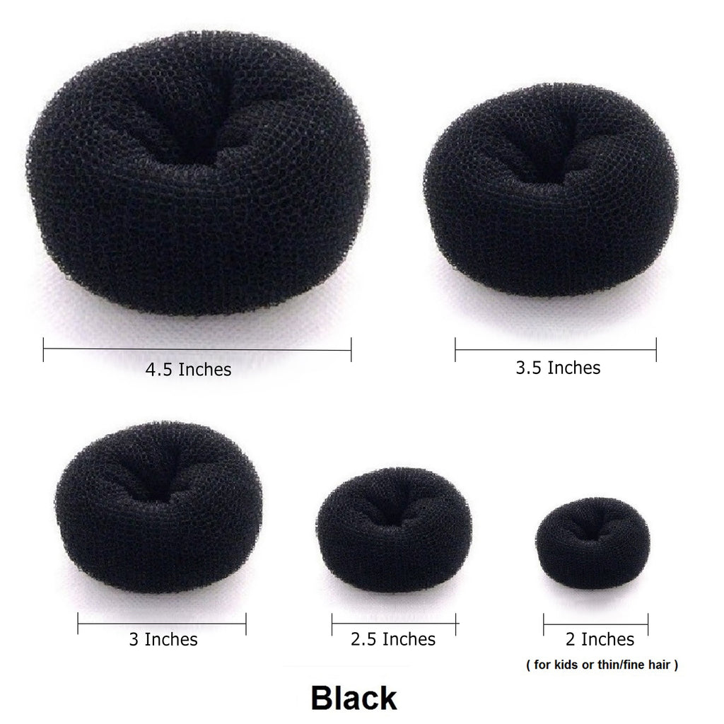 Beaute Galleria Hair Donut Bun Maker Ring Style Mesh Chignon Ballet Bun Updo