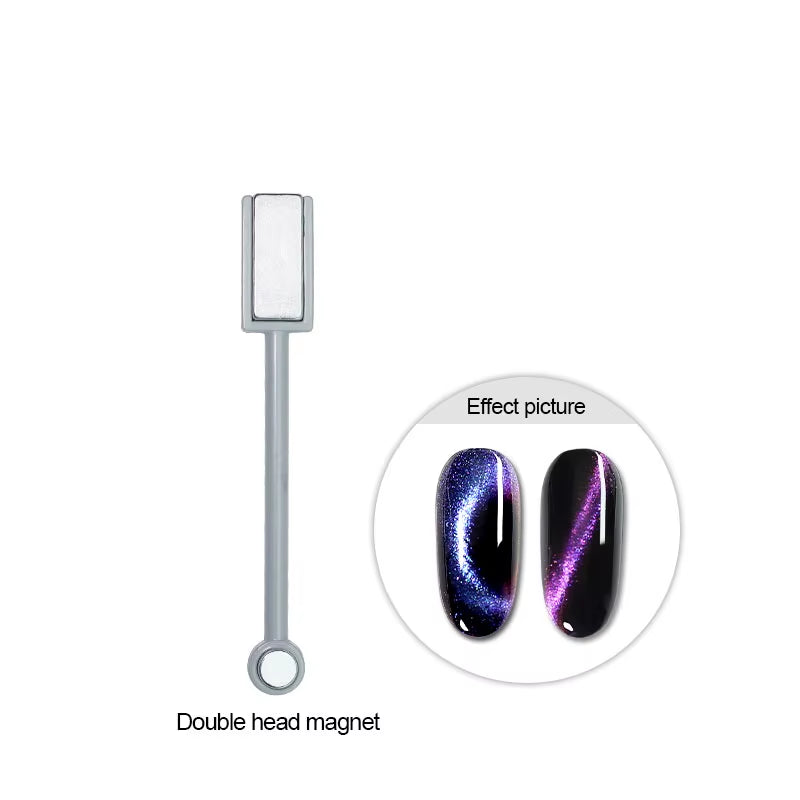 Red Green Glitter Cat Eye Nail Gel Magnetic Gel Nail Polish Semi Permanent Soak off UV LED Varnish for Manicure