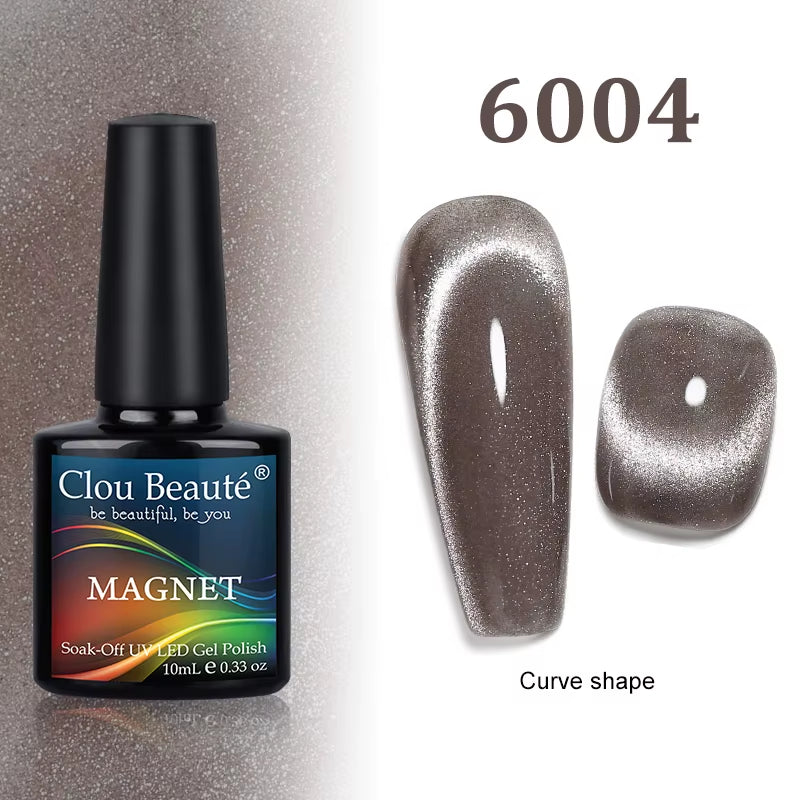 Cat Magnetic Gel Nail Polish 9D 5D 2D Galaxy Holographic Reflective Aurora Varnish Water Light Magnetic Gel